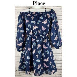 Place Cold Shoulder Dress Sz XL (14/16)